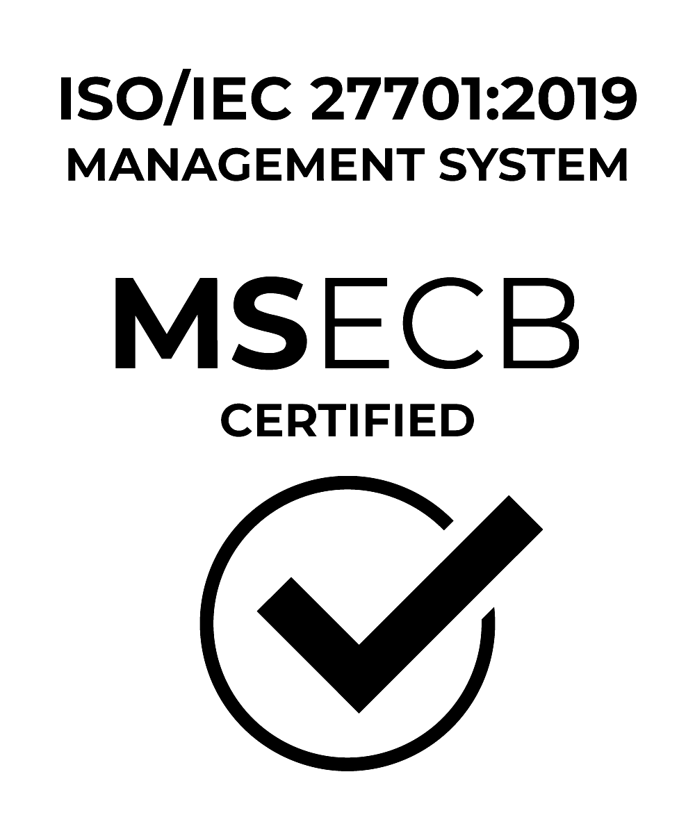 Visit the Security page to read about our ISO/IEC Compliance 27001 - PECB certification